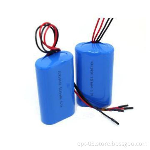 7.4V 2200mAh Lithium battery pack for lighting